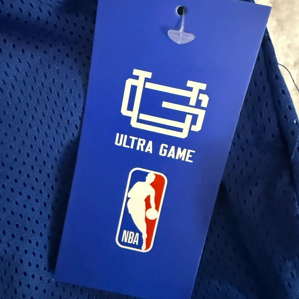 NWT-NBA Philadelphia 76’ers blue Men's basketball Shorts size XXL